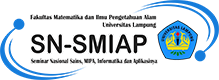 SN-SMIAP | Fakultas Matematika dan Ilmu Pengetahuan Alam Universitas Lampung